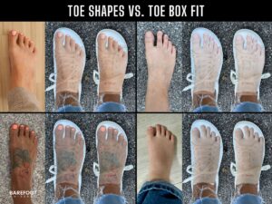 Toe Layout The Best Barefoot Shoes for Your Foot Width and Shape - Barefoot Universe