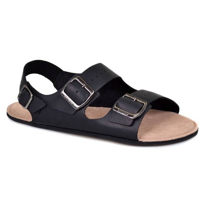 Product photo of Softstar Shoes Camino black barefoot sandals