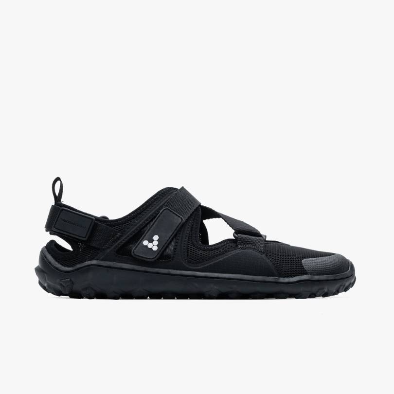 Product photo of VIVOBAREFOOT black barefoot sandals