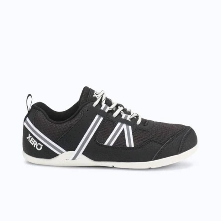 Black barefoot sneakers, product photo